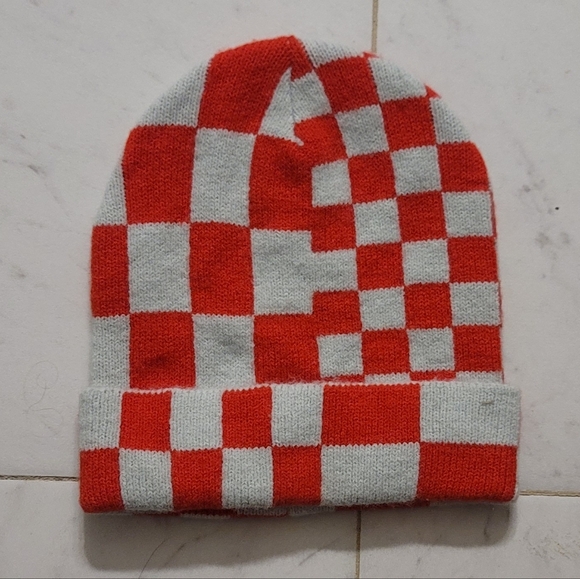 Anthropologie Maeve Checkered Beanie - Picture 2 of 4